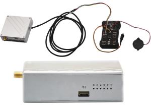 China 148g Weight Mini 2.4ghz 1.5W UAV Data Link , hdmi wireless video sender support TTL Pixhawk cube on sale
