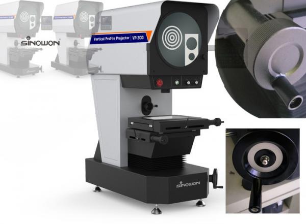 Quality Vertical Optical Profile Projector Precision Measuring Tools , Carries Handles and Coordinate wholesale