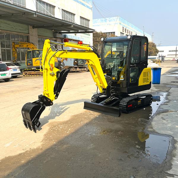 Hydraulic Crawler Digger Mini Excavator 1ton 2 Ton 3 Ton 3.5 Ton Prices With Thumb Bucket