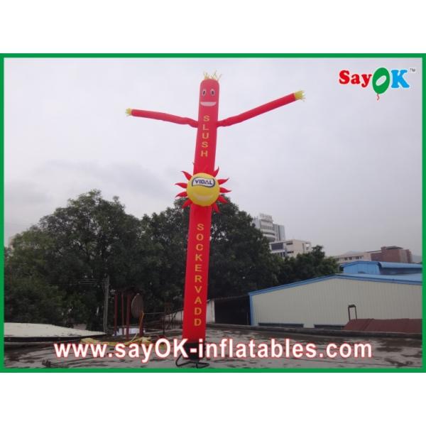 Dancing Air Puppets Inflatable Air Dancer / Attractive Mini Inflatable Smile Air