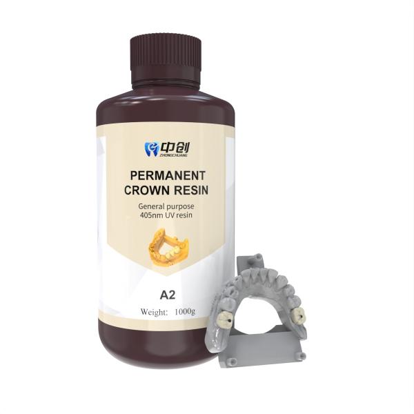 Quality Long-Lasting Low Water Absorption Permanent Crown Resin for Porcelain-Filled Metal PFM Crowns wholesale