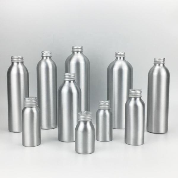 Quality Durable Spray Aluminum Cosmetic Bottles 120ml 100ml Essential Oil wholesale