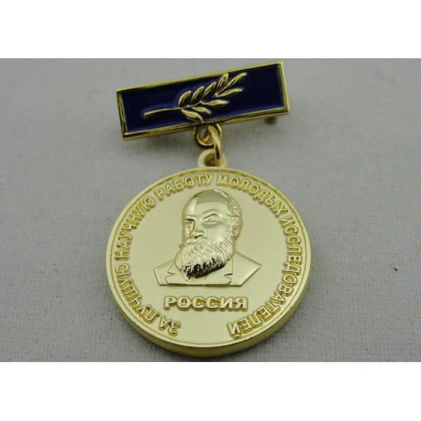 3D Iron or Brass / Copper Custom Awards Medals with Die Casting, High 3D and