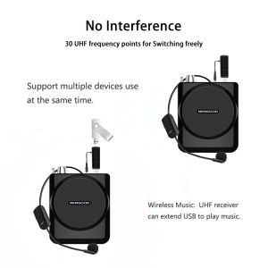 UHF Wireless Stereo Receiver Usb Microphone MIC Unidirectional Condenser