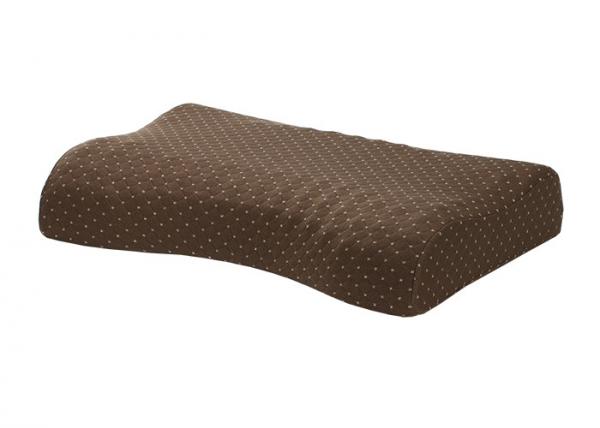 Quality Contour Mold Memory Foam Massage Pillow For Neck Pain , Foam Bed Pillows wholesale