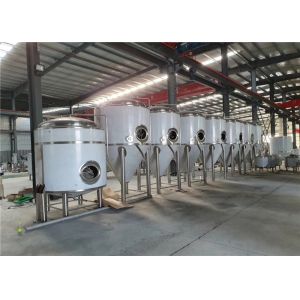 1000L 2000L 3000L 4000L 5000L Beer Conical Fermentation Tank Stainless Steel 304