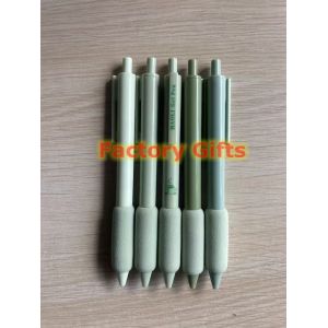 China Soft Foam Grip Customed Plastic Ballpoint Pen For Food Drink Store on sale