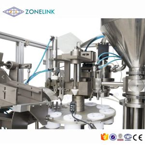 Brand new and sealing soft squeeze pe small filling machine for metal tube