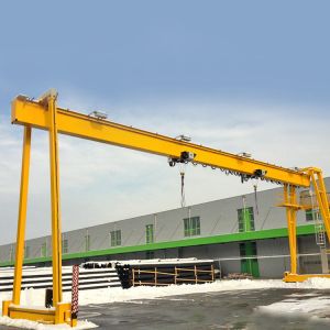Warehouse A Frame Lifting Gantry Crane A5 With Electric Wire Rope Hoist