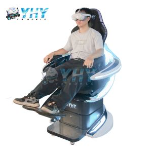 Cheap VR Entertainment Experience Roller Coaster Simulator 9D Virtual Reality 360 VR Chair With Wind Effect And Vibration for sale