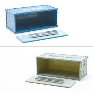 20ft 1:87 HO scale railway shipping sea container for model train railroad