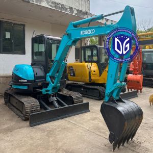 Cheap Used SK55 Kobelco Mini Crawler Hydraulic Excavator,5.5 Ton,90% New,Ready On Sale Now for sale