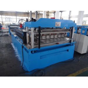 0.7mm thickness Adjustable Shelf Box Panel / Door Frame Roll Forming Maching