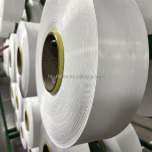 Cheap Customized 100% Polyester DTY Melange Yarn 20D/50D/75D/100D/120D/150D Raw Pattern for Weaving for sale