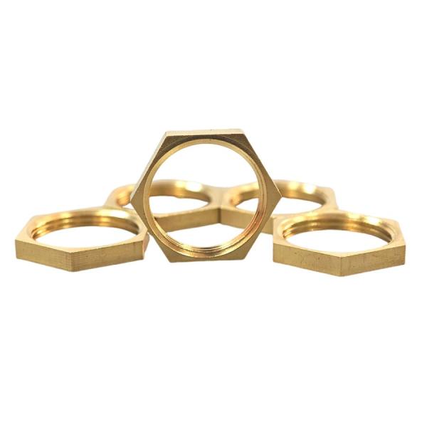 Quality DIN Standard M4 Thin Brass Hex Nut wholesale