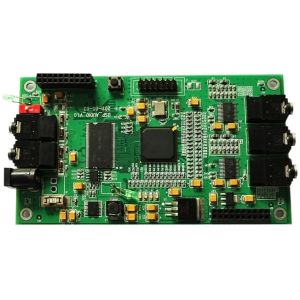 OEM / ODM Multilayer PCB Board Green Solder Mask Immersion Gold 1.6mm Thickness