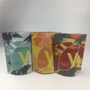 THC Plastic Stand Up Pouch With Zipper Mylar Packaging Bag For Snack Cannabis