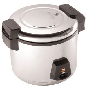 220V Iron Rice Cooker with Mechanical Control Panel 25L Capacity Cook The Rice
