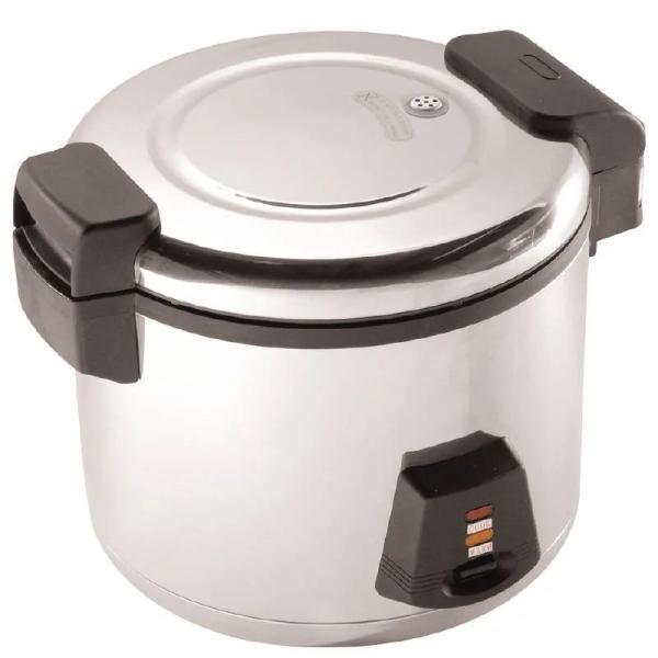 220V Iron Rice Cooker with Mechanical Control Panel 25L Capacity Cook The Rice