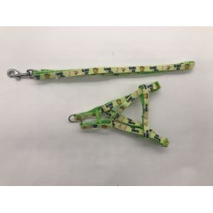 Nylon Nice Looking Dog Chest Harness Leashes And Collars For Small Dog And Pet