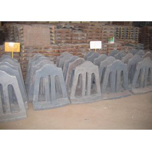 High Cr Cast Iron Retention Ring Applied in Cement Mill / Mill Liner Design and