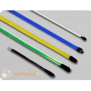 China Silver Plated Telfon Insulated Epoxy Coated Thermistors For Car Seat Heating Rearview Mirror and Steering Wheel Heating on sale