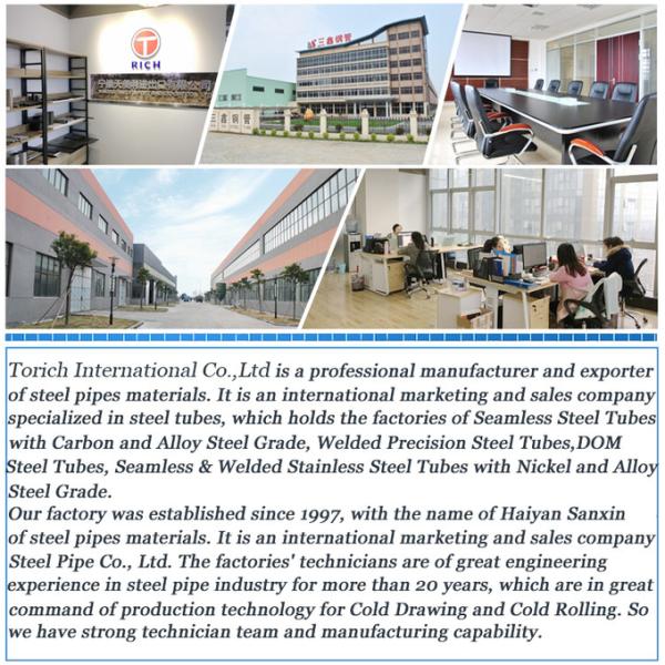 EN10305-6 High Precision Welded Cold Drawn Tubes for Hydraulic and Pneumatic Power Systems 2