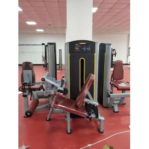 Commercial Pin Loaded Leg Curl Machine Adjustable Seated Calf Exercise