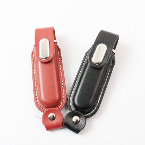 Quality 80MB/S Leather 16gb Usb 3.0 Flash Drive Upload Data For Free wholesale