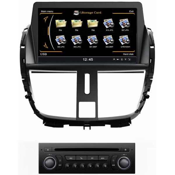 Ouchuangbo S100 Platform Car DVD radio For Peugeot 207 With Audio Sat Nav