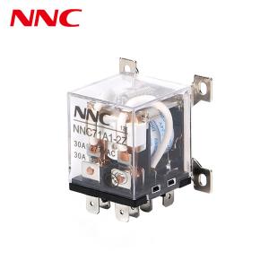 China NNC Clion high relay CE 30A transparent power relay dc 12v NNC71A1-2Z(IQX-12F) with 8 pins on sale