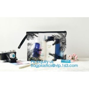 slider bags frosted EVA zipper packaging bag for garment/clothing/apparel, stand