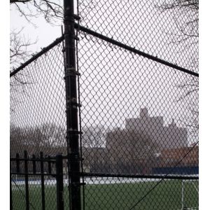 chain link wire mesh fence 50mm x 50mm hot dipped galvanized chain wire tension