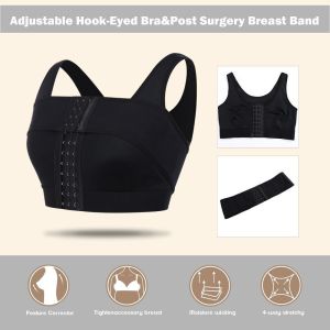 Adjustable Push Up Body Shaper HEXIN Women Recovery Compression Bra Customized