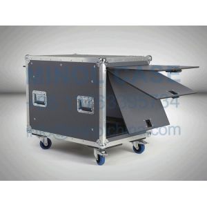Aluminum New Function Sliding Doors Rack Case Custom Flight Case