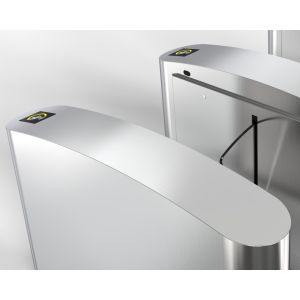 550mm Passage Width Flap Turnstile Gate with RS232 Communication Interface