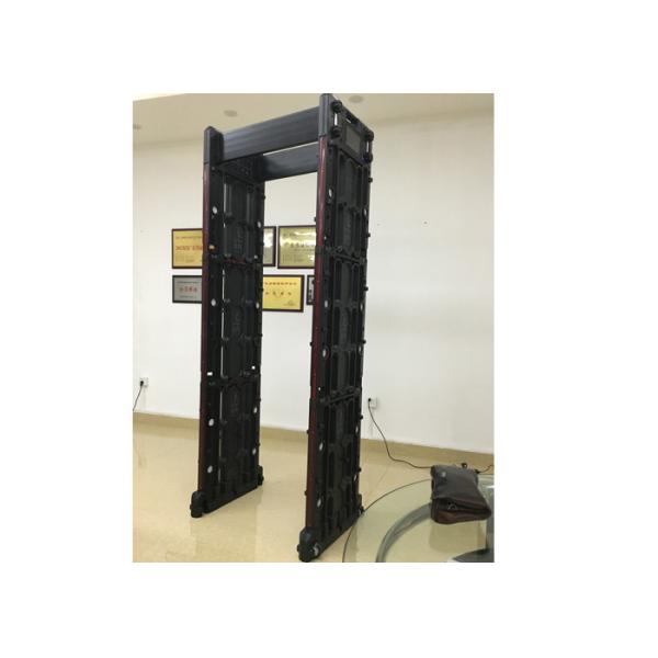 Quality Portable Multi Zone Door Frame Metal Detector Walk Through With Wifi Network wholesale