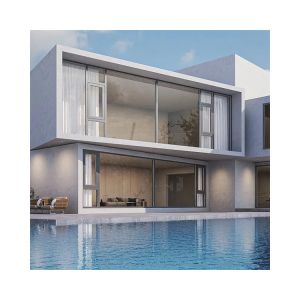 Horizontal Opening Aluminum Alloy Frame Casement Glass Windows for Customer