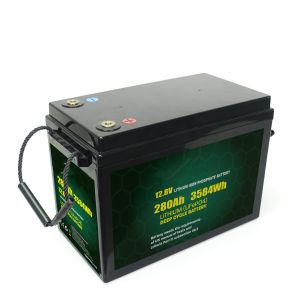 OEM 12v 280Ah Lifepo4 Storage Battery For Caravans Camper Trailers