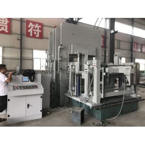 High Technology Brake Pads Making Machine with 4.00-5.00MN Nominal Molding Power