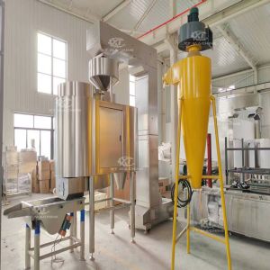 SUS304 Z Type Elevator Conveyor 1000kg/h for Peanut Processing