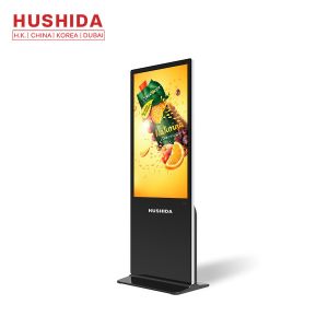 Android Floor Standing Advertising Display 1920*1080P FHD LCD Screen 43 Inch