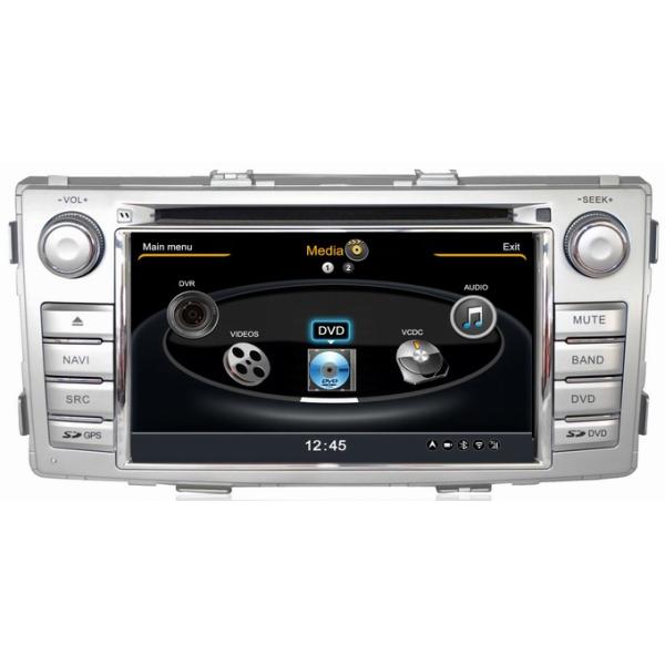 Quality Ouchuangbo S100 audio DVD GPS multimedia radio for Toyota Hilux 2012 with BT SD AUX wholesale