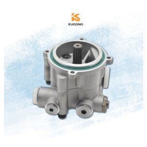 Excavator Hydraulic Part K3V63 Pilot Gear Pump For JCB160