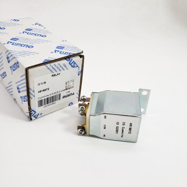 Quality OUSIMA 4919872 Starter Motor Relay For Cummins K19 6C8.3 CM876 6B5.9 Excavator Parts wholesale