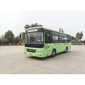 2017-Year Used 8-Meter Left-Hand Drive (LHD) City Bus with 2-Step Entry Design