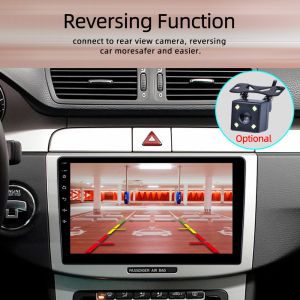 ROHS Single Din Android Auto Universal Single Din 9 Inch Touch Screen GPS Car