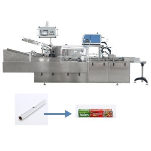 20m3/hour Air Consumption High Speed Full Automatic Aluminum Foil Carton Box