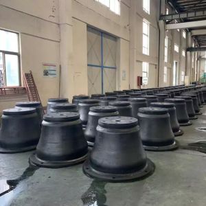Customized Cone Rubber Fenders NR Materials Safety Moulding Anti Collision