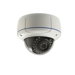 Cheap P2p Onvif 1.3MP 960p Vandalproof IR IP Network Dome Camera for sale